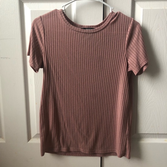 Forever 21 Mauve Tee - Picture 1 of 4